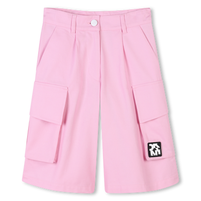 Short in katoen en linnen DKNY GIRL