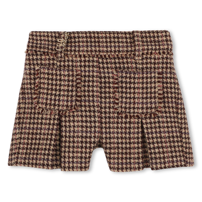 Geruit short CHLOE MEISJE