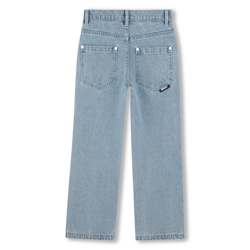 Jeans met lovertjes DKNY 
                        GIRL