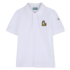Poloshirt met badge en borduursel KENZO KIDS 
                    UNISEX