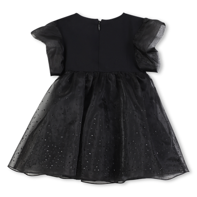 Jurk met korte mouwen KARL LAGERFELD KIDS GIRL