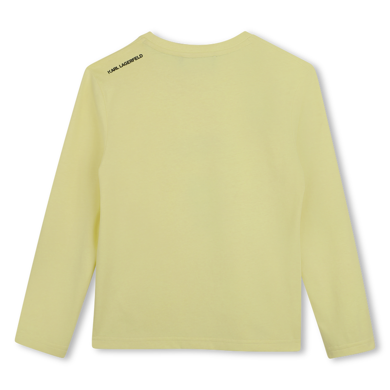 T-shirt met lange mouwen KARL LAGERFELD KIDS 
                        BOY
