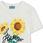 T-shirt met zonnebloemprint KENZO KIDS 
                    UNISEX