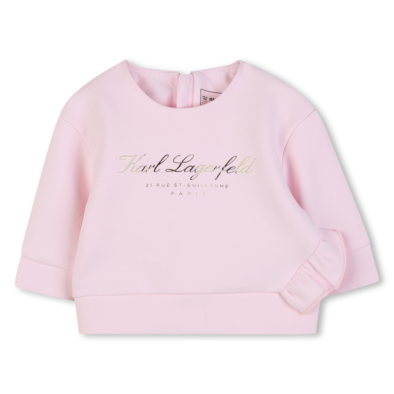SET SWEATSHIRT EN ROK KARL LAGERFELD KIDS 
                        GIRL