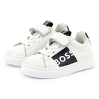 Leren sneakers in twee kleuren BOSS 
                    BOY