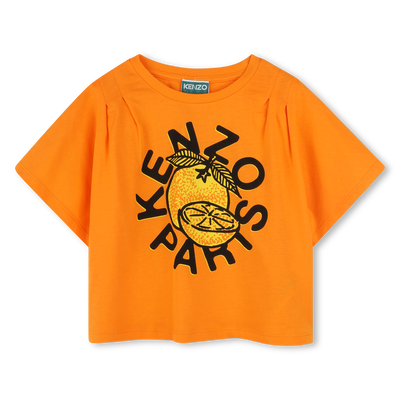 T-shirt met korte mouwen KENZO KIDS GIRL