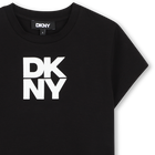 T-shirt met korte mouwen DKNY 
                    GIRL