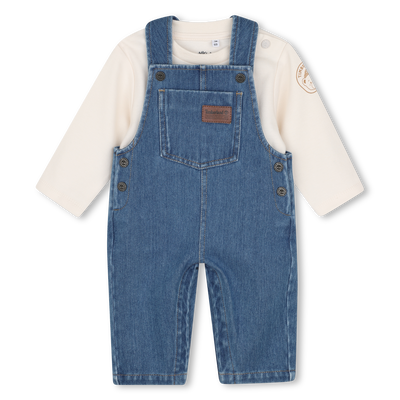 Overall- en T-shirtset TIMBERLAND JONGEN