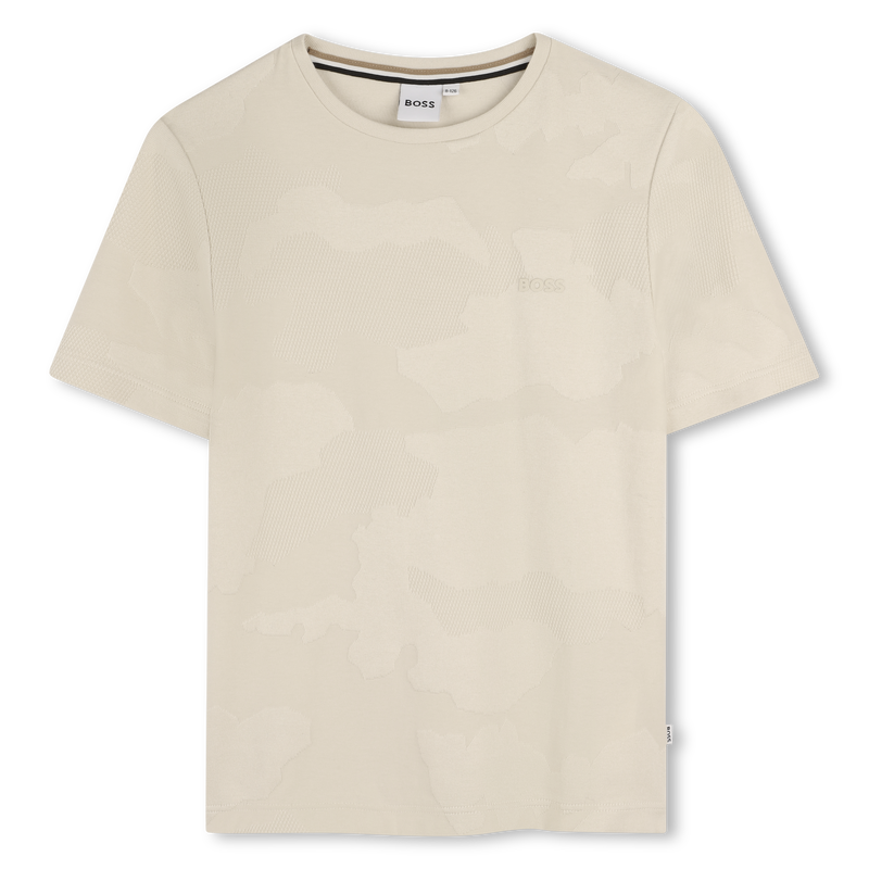 T-shirt met korte mouwen BOSS 
                        BOY