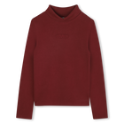T-shirt met lange mouwen en opstaande kraag MICHAEL KORS 
                    GIRL