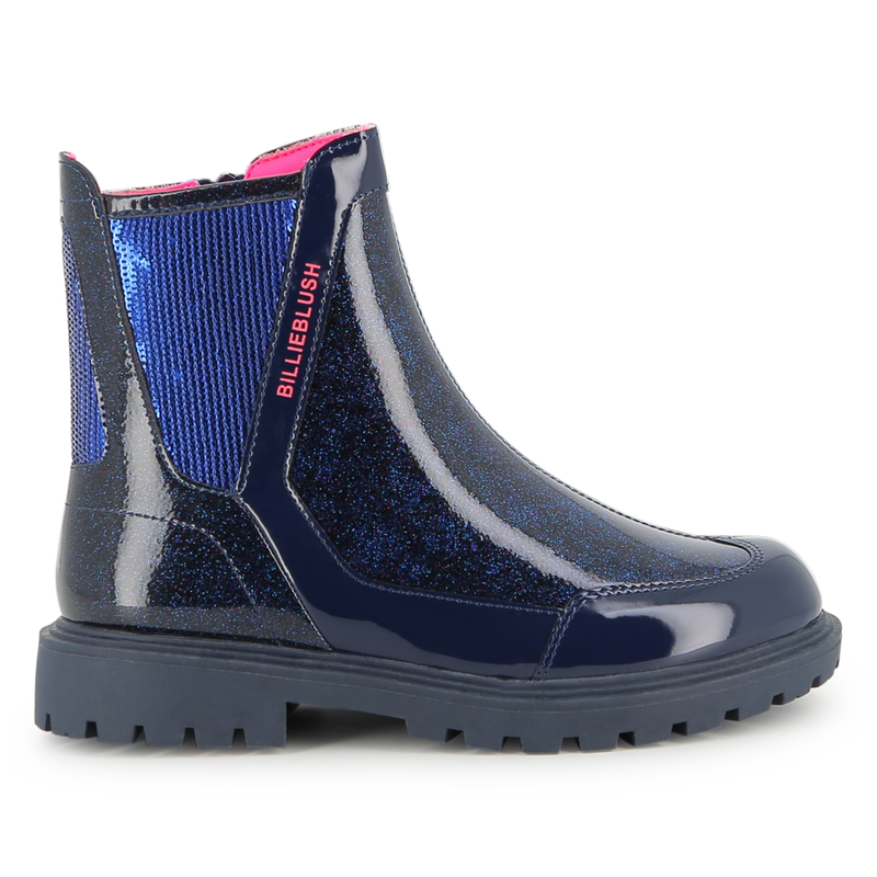 Enkellaarsjes met pailletten BILLIEBLUSH 
                        GIRL