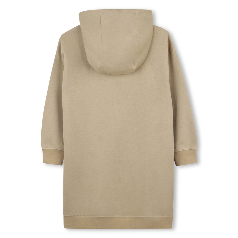 Fleece jurk met capuchon MICHAEL KORS 
                        GIRL