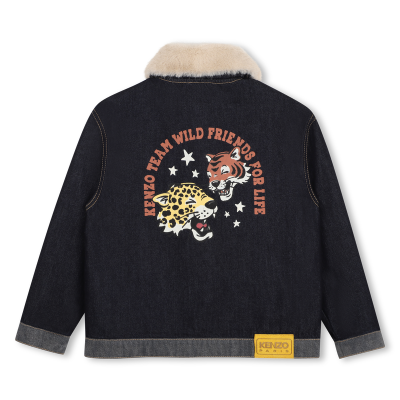 Denim jacket KENZO KIDS 
                        GIRL