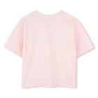 Katoenen T-shirt met strass MARC JACOBS 
                    GIRL