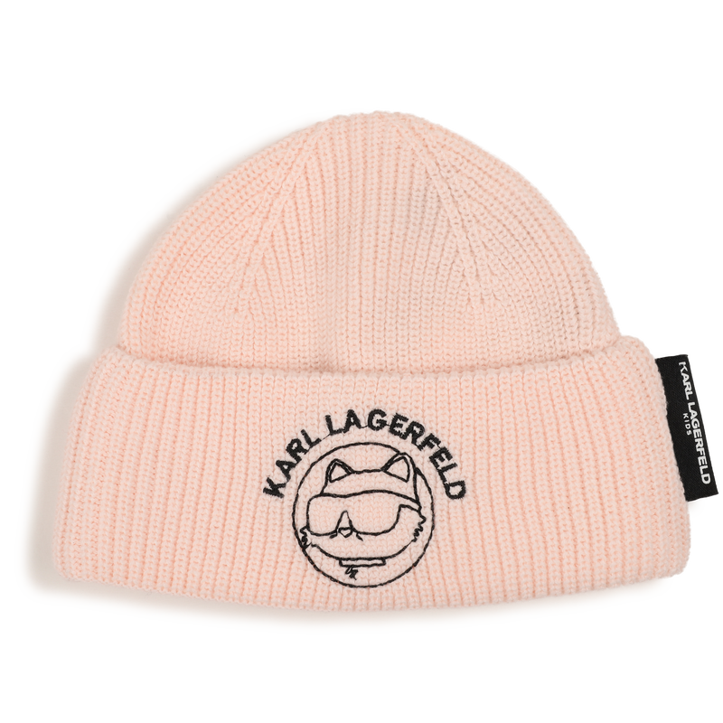 Muts en sloffen set KARL LAGERFELD KIDS 
                        MEISJE