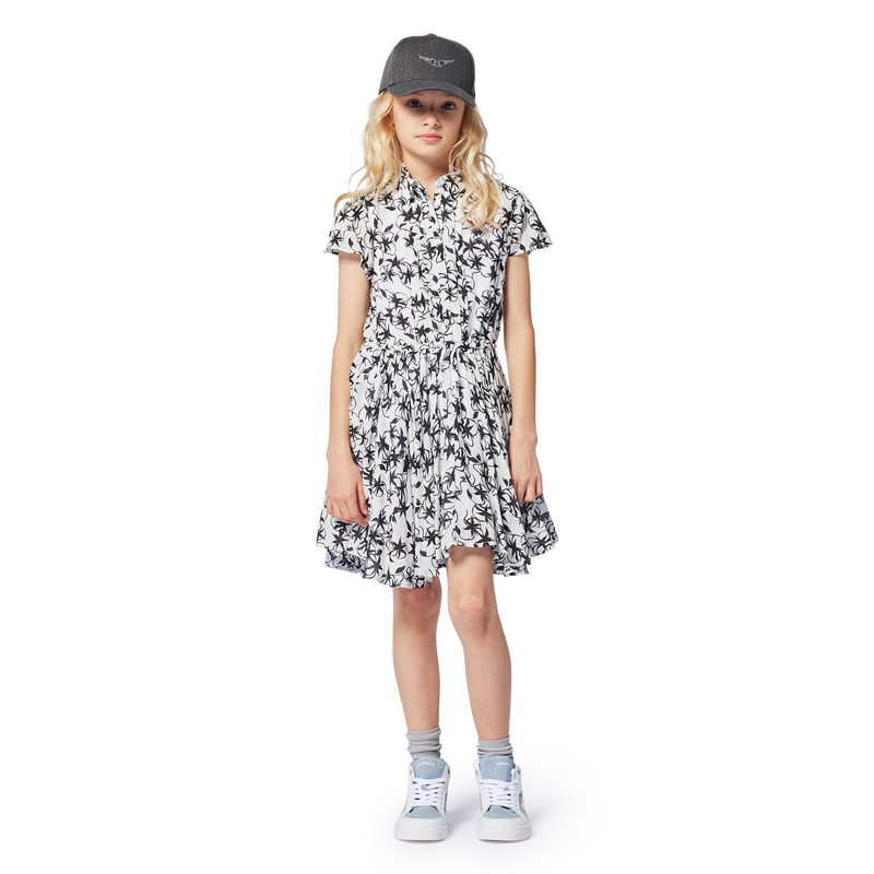 Bedrukte jurk met knopen ZADIG VOLTAIRE 
                        GIRL