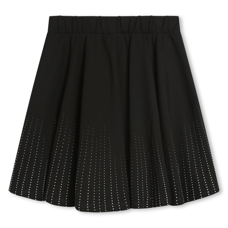 Glimmende rok met print