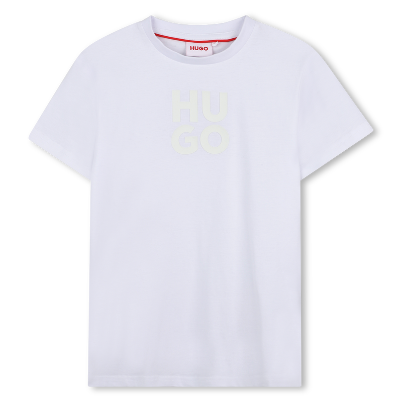 Katoenen T-shirt, korte mouwen HUGO 
                        BOY