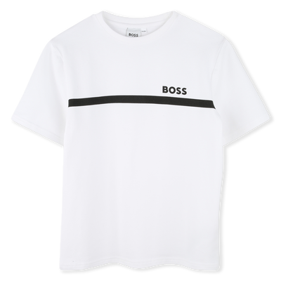 T-SHIRT MET KORTE MOUWEN BOSS BOY