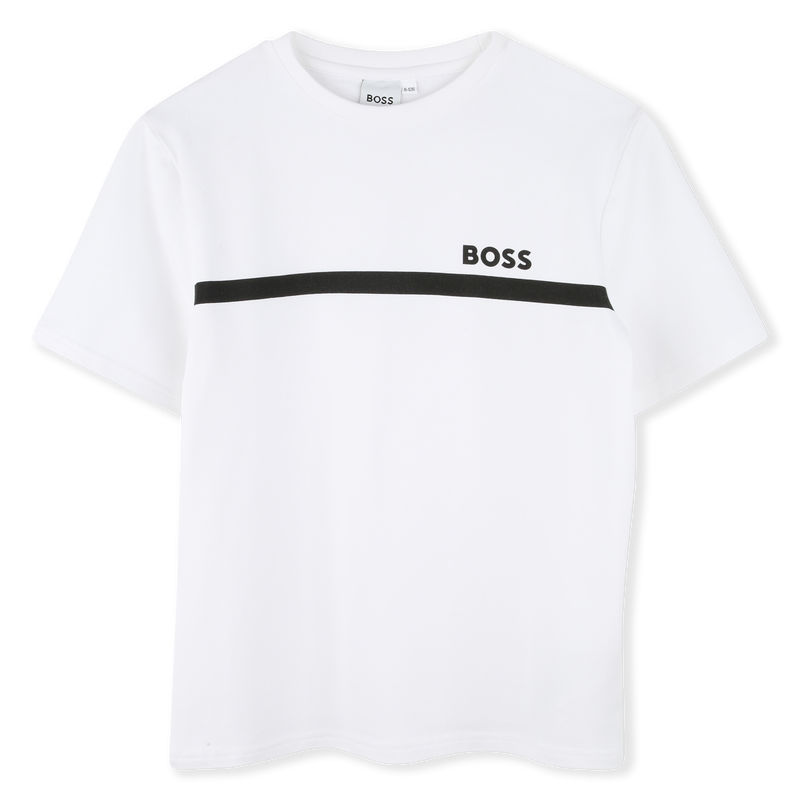 T-SHIRT MET KORTE MOUWEN BOSS 
                        BOY