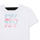 T-shirt met korte mouwen DKNY 
                    GIRL