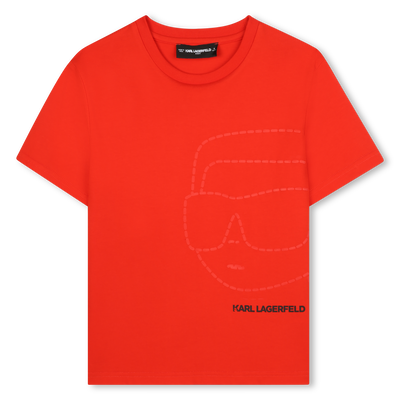 T-shirt met korte mouwen KARL LAGERFELD KIDS BOY