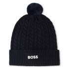 Kabel gebreide muts BOSS 
                    BOY