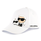 Verstelbare pet met print KARL LAGERFELD KIDS 
                    GIRL