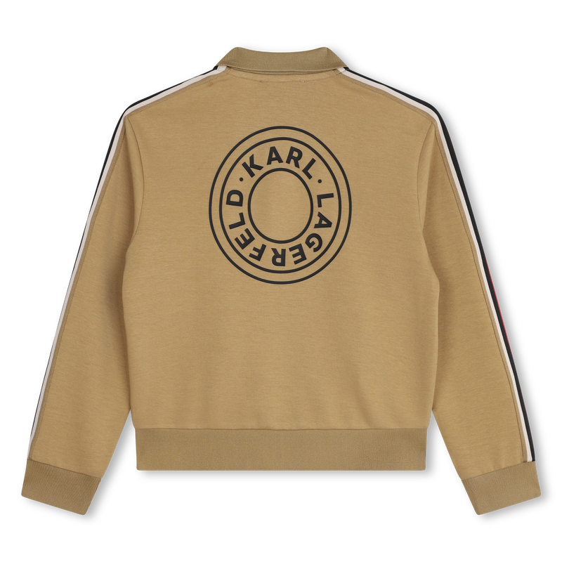 Joggingvest met rits KARL LAGERFELD KIDS 
                        BOY