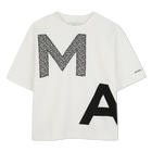 Tweekleurig katoenen T-shirt MARC JACOBS 
                    BOY