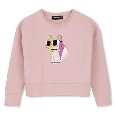 Sweatshirt KARL LAGERFELD KIDS MEISJE