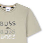T-shirt met korte mouwen BOSS 
                    BOY