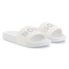 Slippers met reli&euml;flogo BOSS 
                    BOY