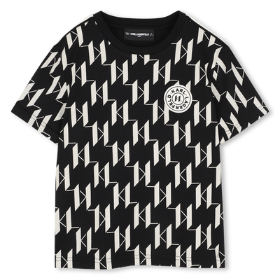 T-shirt met korte mouwen KARL LAGERFELD KIDS BOY