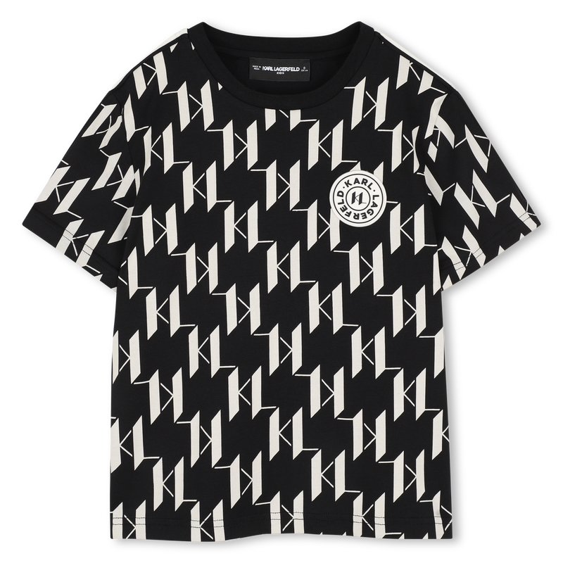 T-shirt met korte mouwen KARL LAGERFELD KIDS 
                        BOY