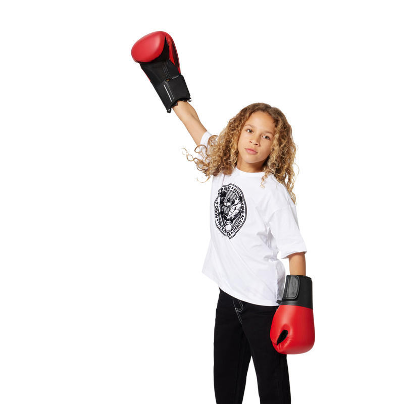 Omkeerbaar donsjack met capuchon HUGO 
                        BOY