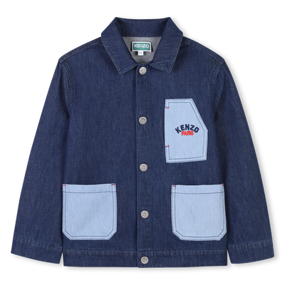 Katoenen spijkerjasje KENZO KIDS UNISEX