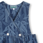 Denim jurk KENZO KIDS 
                    GIRL