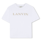 T-shirt met korte mouwen, WIT, hi-res