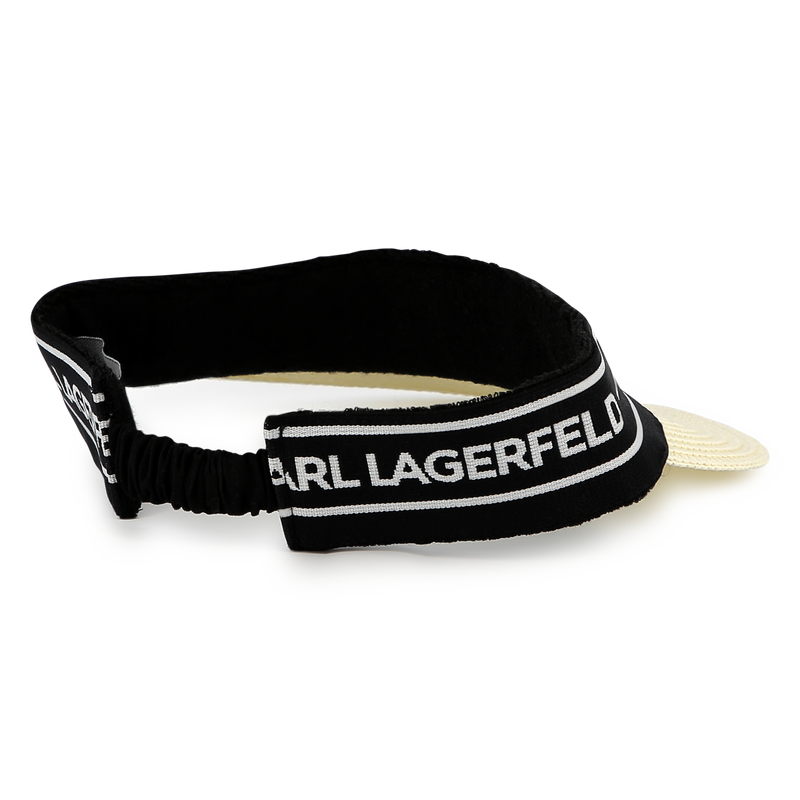 Zonneklep met elastiek KARL LAGERFELD KIDS 
                        GIRL