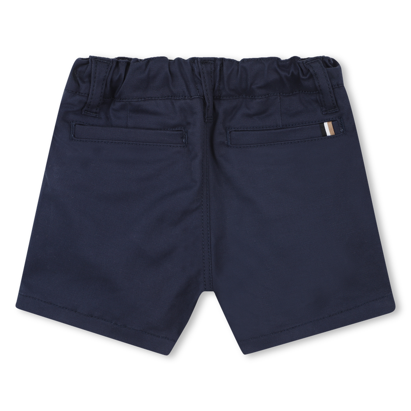 Effen katoenen short BOSS 
                        BOY