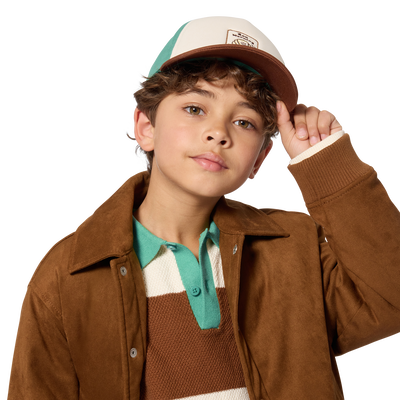 Tricotpoloshirt KIDS AROUND BOY