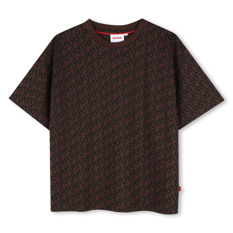 T-shirt met korte mouwen HUGO 
                        BOY