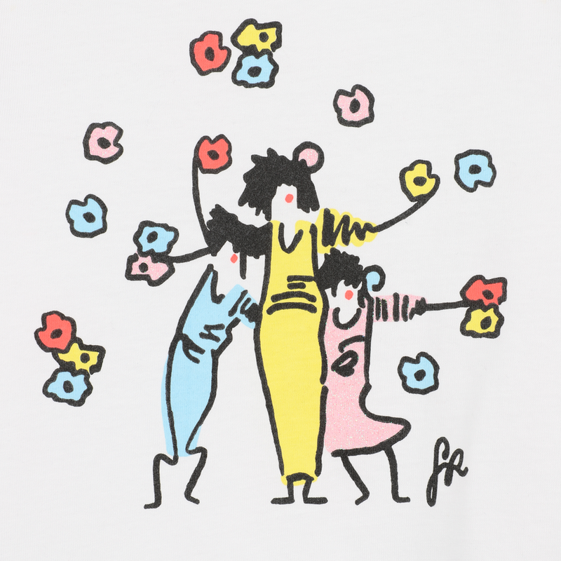 T-SHIRT KORTE MOUWEN SONIA RYKIEL 
                        GIRL