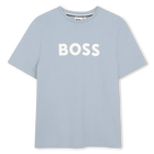 T-shirt met korte mouwen, LICHT BLAUW, hi-res