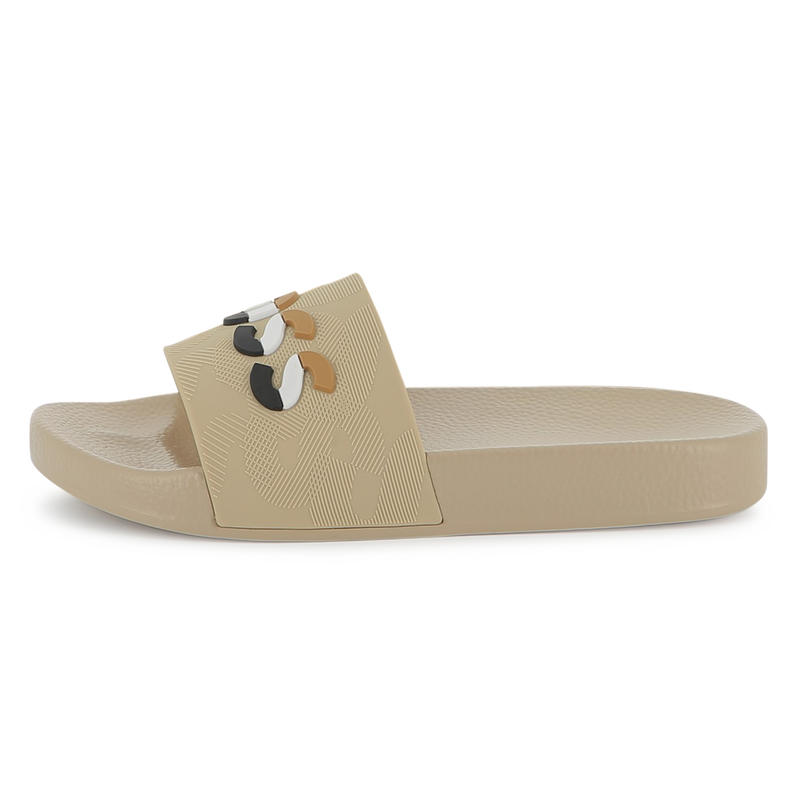 Slippers met brede band BOSS 
                        BOY