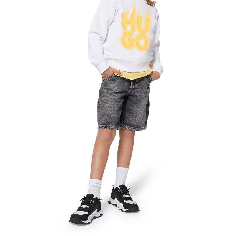 Sweater met capuchon HUGO 
                        BOY