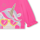 T-shirt met drukknopen BILLIEBLUSH 
                    GIRL
