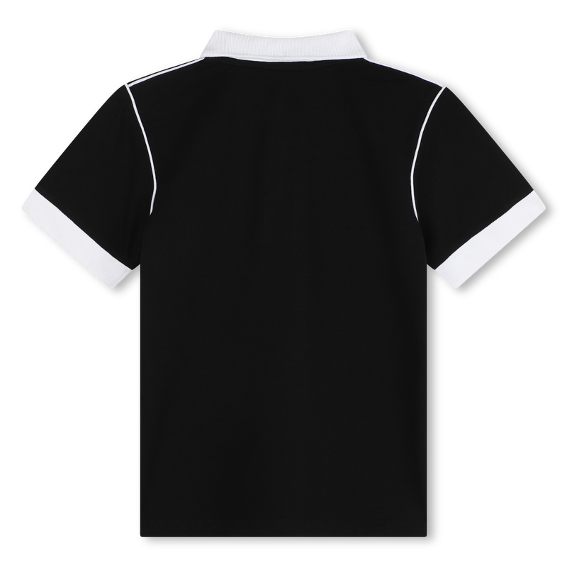 Polo met knopen in 2 kleuren DKNY 
                        BOY