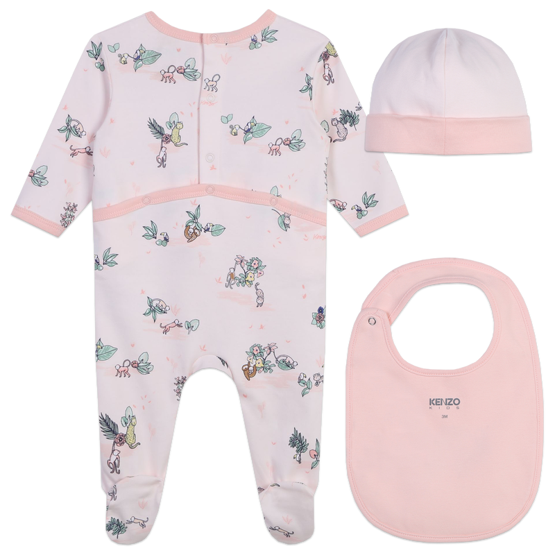 Pyjama, muts en slabbetje KENZO KIDS 
                        GIRL